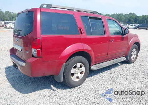 2007 Nissan Pathfinder Se from USA, damaged, VIN 5N1AR18U37C647424